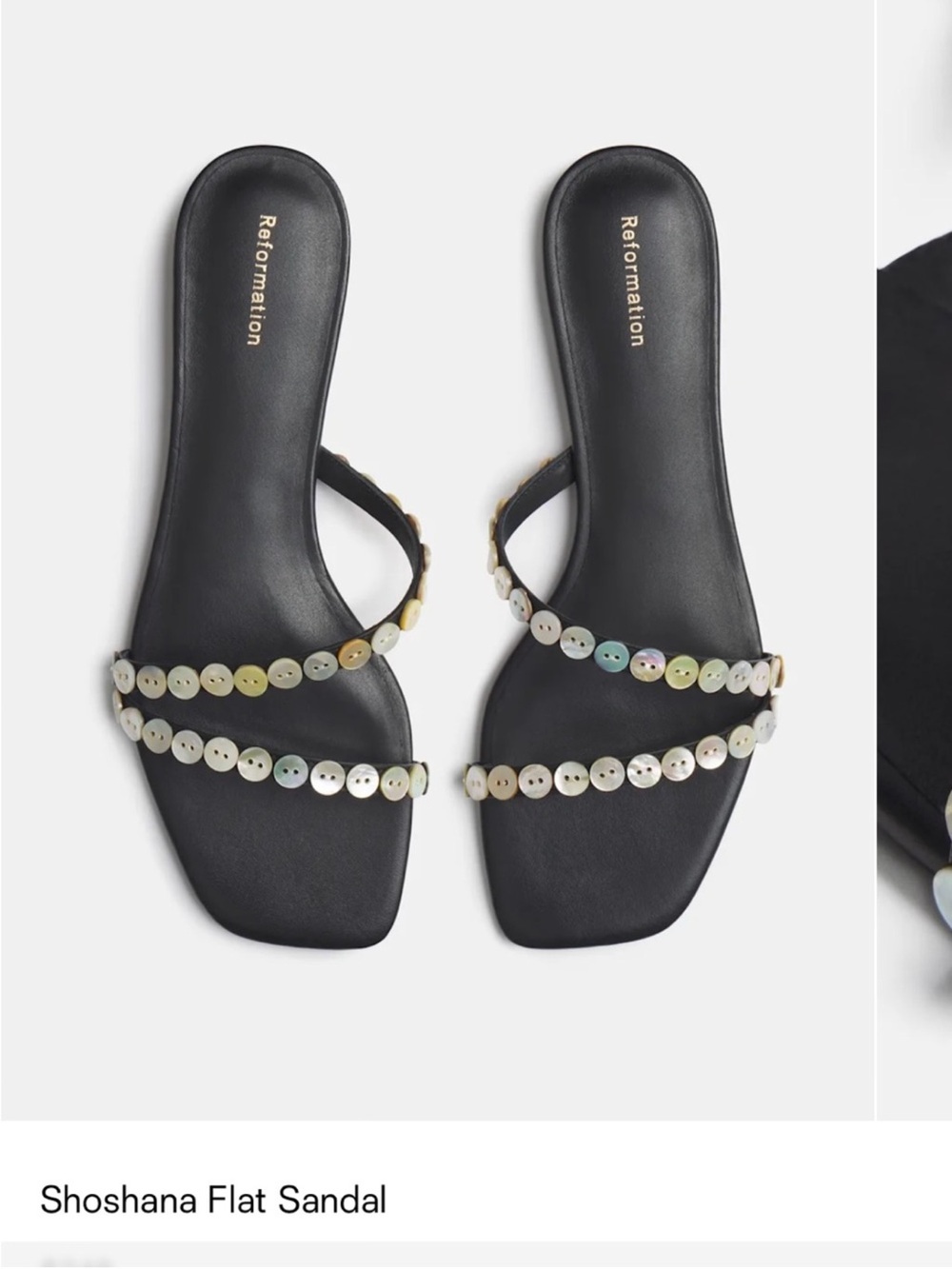 Reformation Shoshana Sandal